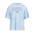 Acne Studios Stockholm Logo T-Shirt Relaxed Fit Blue