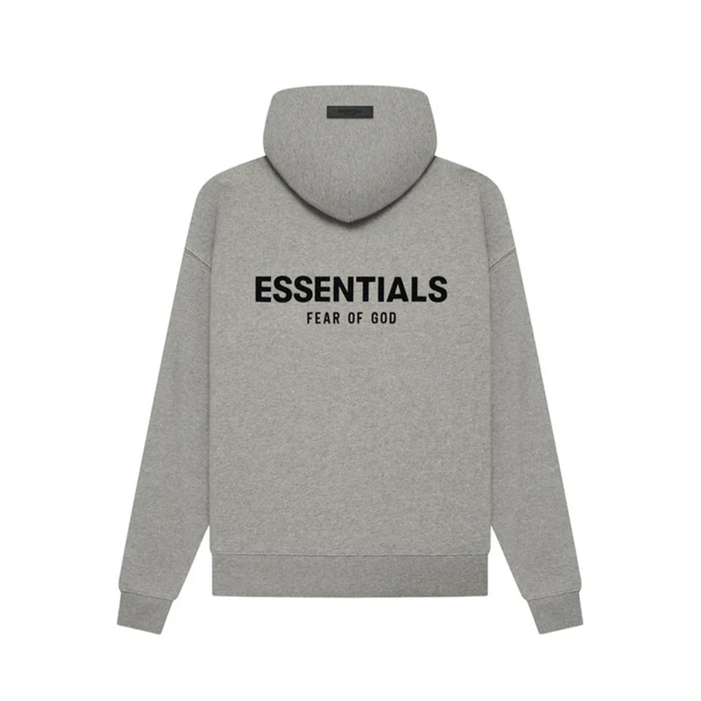Fear of God Essentials Hoodie 'Dark Oatmeal' (SS22)