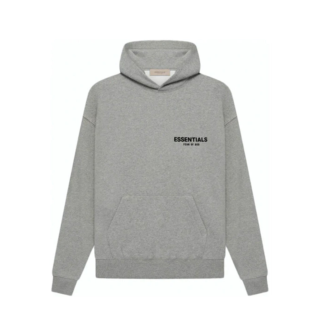 Fear of God Essentials Hoodie 'Dark Oatmeal' (SS22)