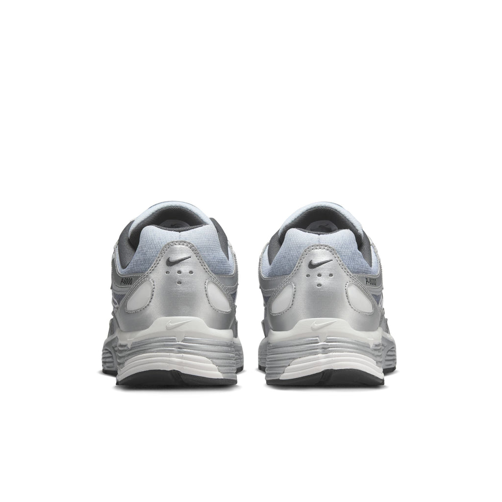 Nike P-6000 Metallic Silver Summit White Grey - 2